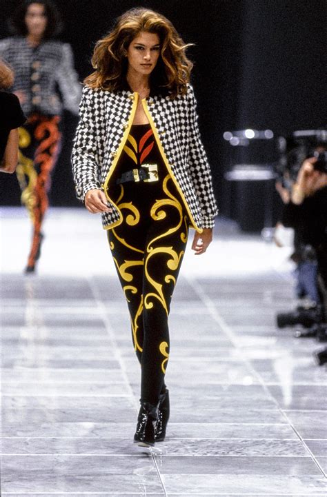 versace runway 1991|vintage versace runway.